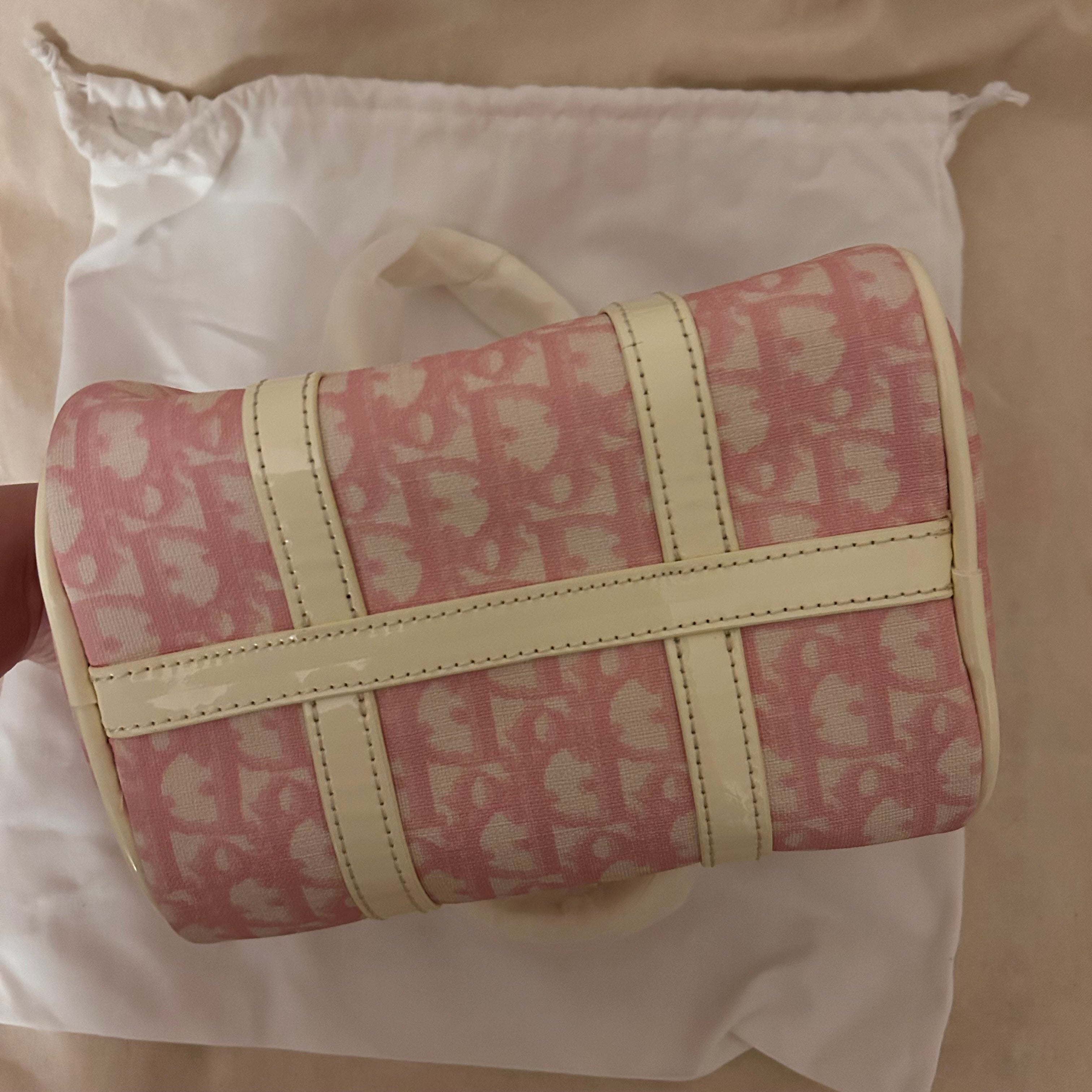 Pink Oblique mini handbag