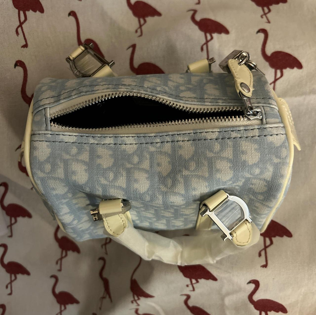 Blue Oblique mini handbag