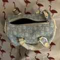 Blue Oblique mini handbag
