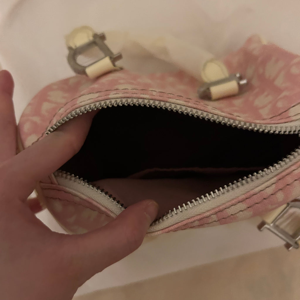 Pink Oblique mini handbag