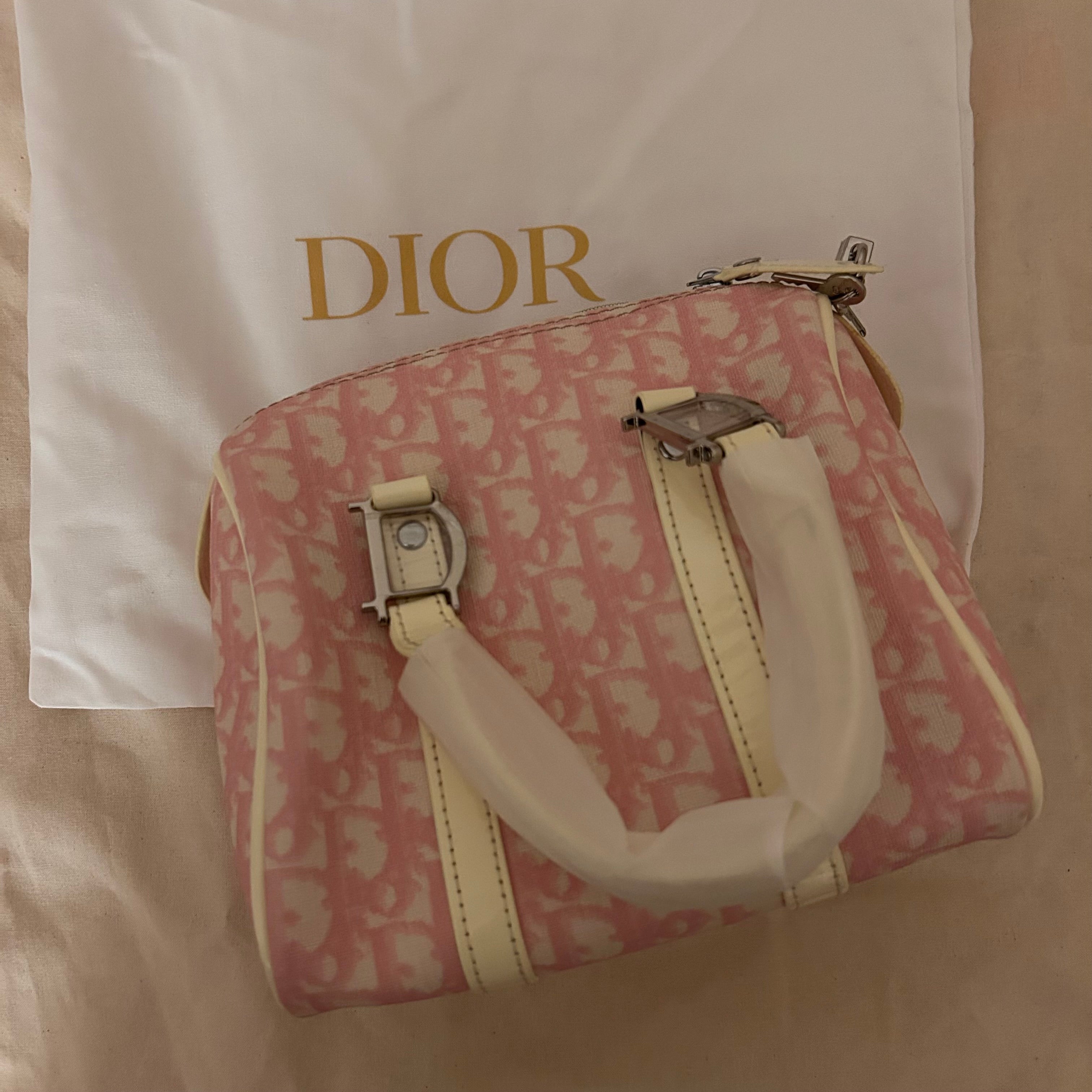 Pink Oblique mini handbag