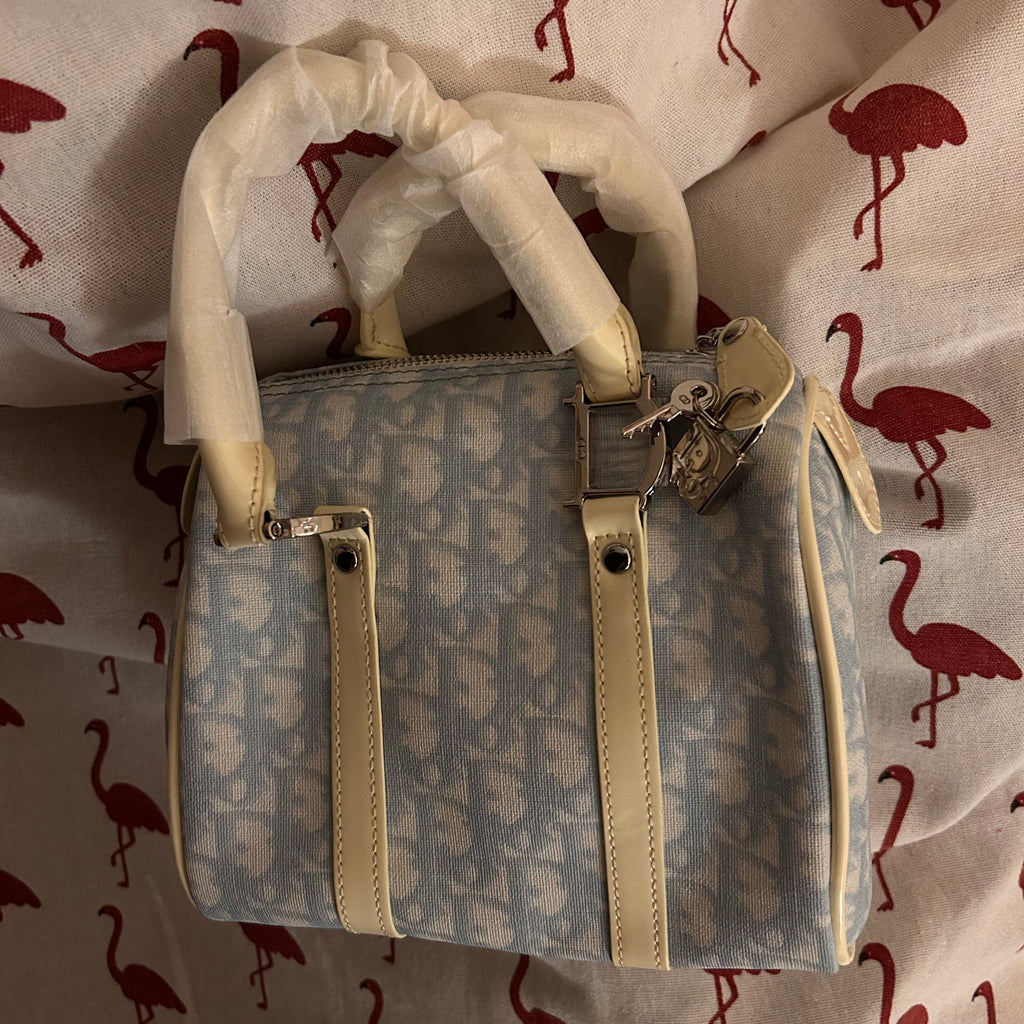 Blue Oblique mini handbag